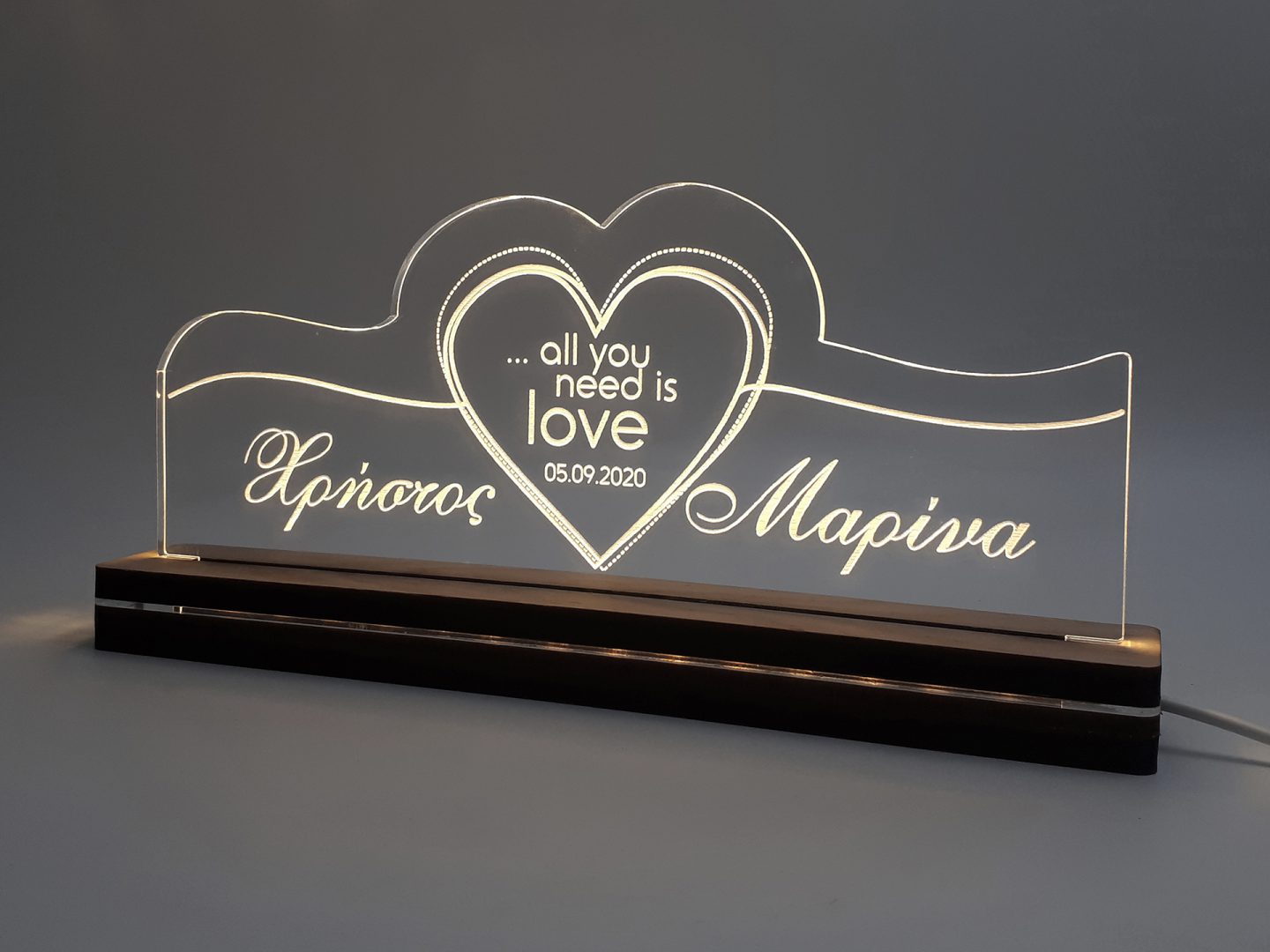 Φωτιστικό Led "Love"