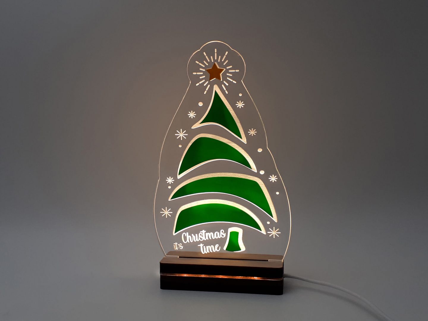 Φωτιστικό Led "It's Christmas Time"