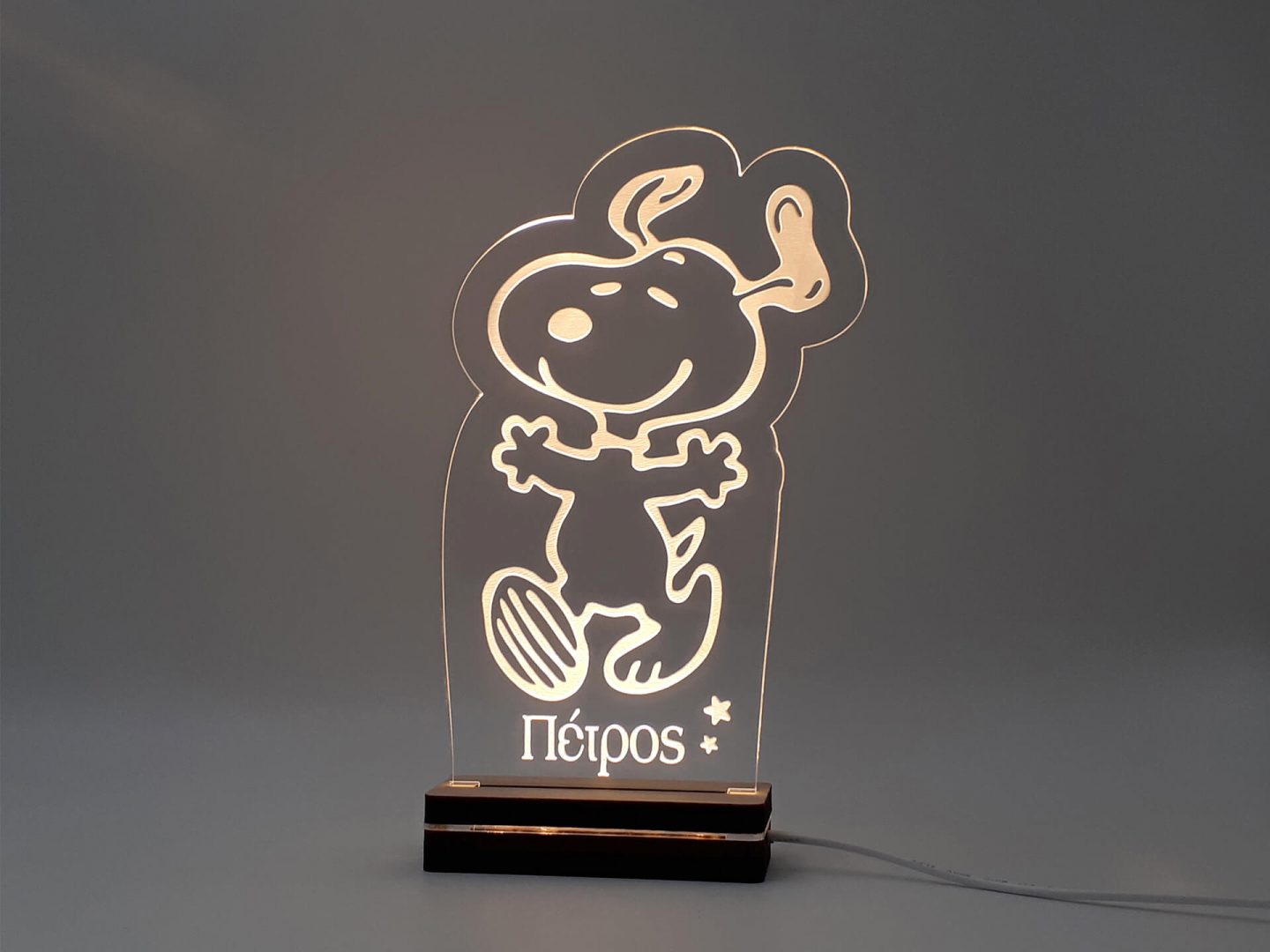 Φωτιστικό Led "Snoopy"