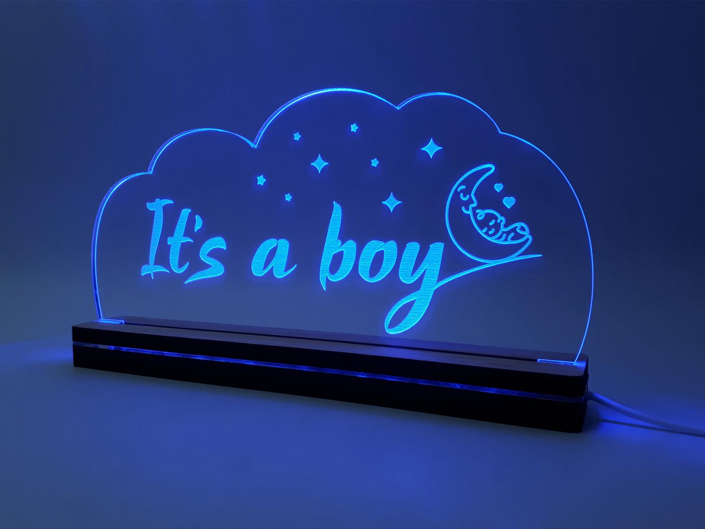 Φωτιστικό Led "It' s a boy"